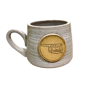 Native America Oklahoma Hand Crafted Coffee Mug Clay Path St